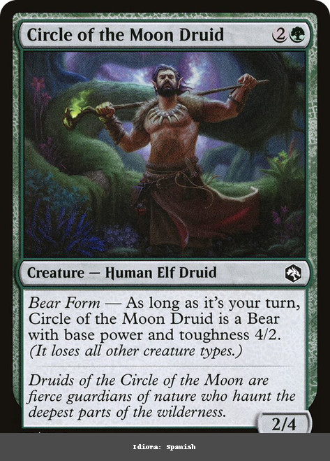 Circle of the Moon Druid - Spanish - Spanish