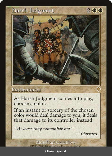 Harsh Judgment - Spanish - Spanish