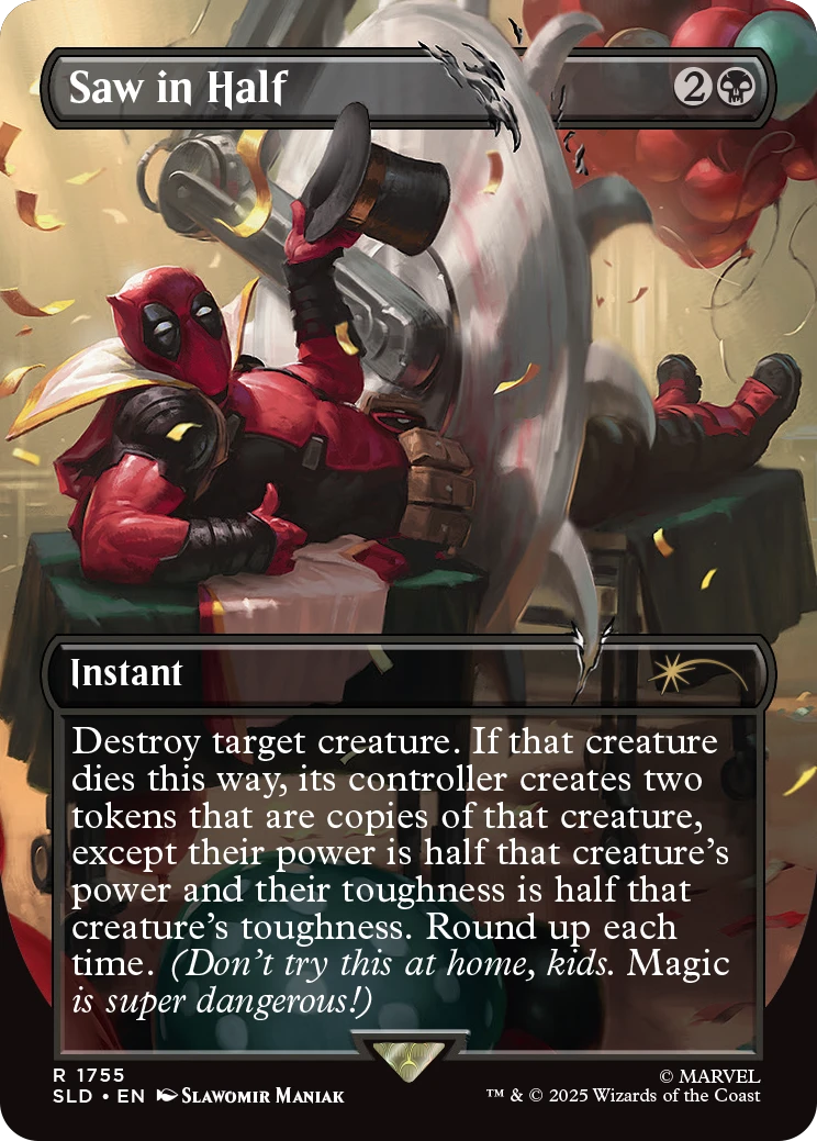 Secret Lair x Deadpool No Foil