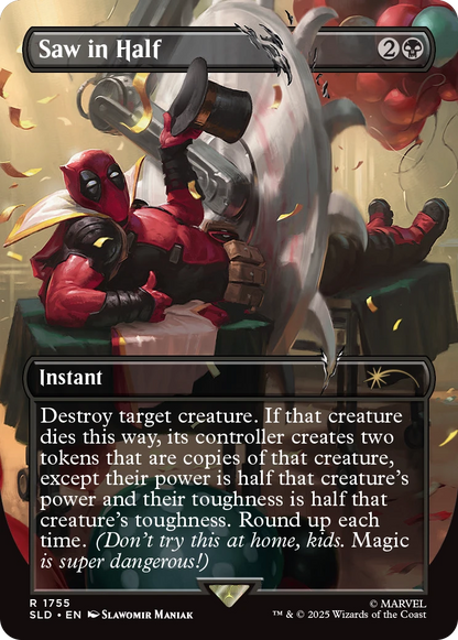 Secret Lair x Deadpool No Foil