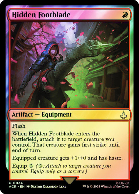 Hidden Footblade - Regular