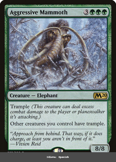 Aggressive Mammoth - Regular - Spanish