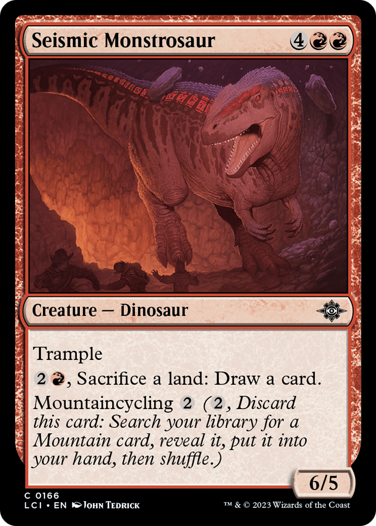 Seismic Monstrosaur Foil