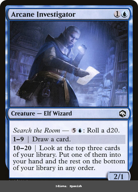 Arcane Investigator - Spanish - Spanish
