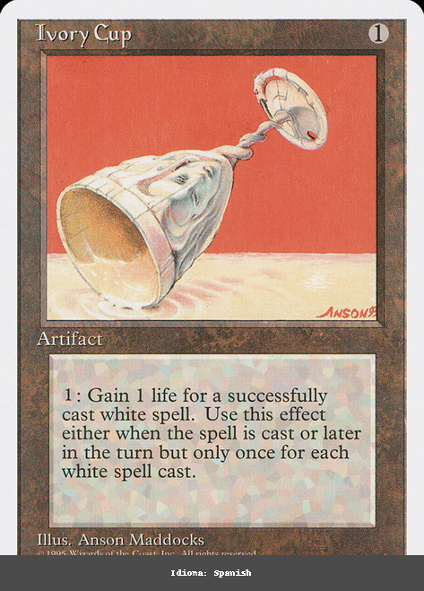 Ivory Cup - Regular - Spanish