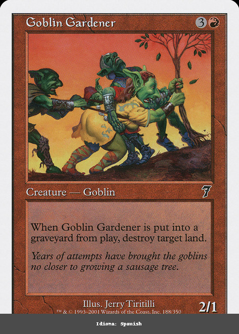 Goblin Gardener - Regular - Spanish