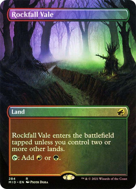 Rockfall Vale - Borderless