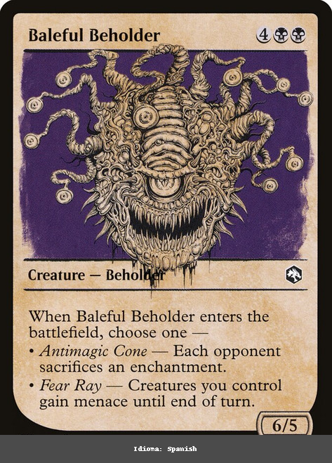 Baleful Beholder - (Showcase) - Spanish