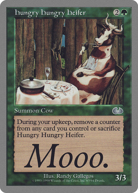 Hungry Hungry Heifer - Regular