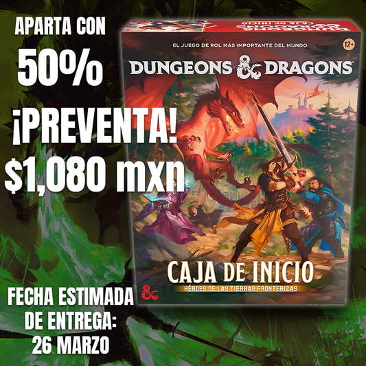 PREVENTA D&D Caja de Inicio Héroes de las tierras fronterizas.