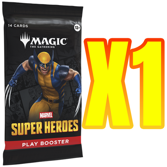 Marvel Super Heroes Play Booster