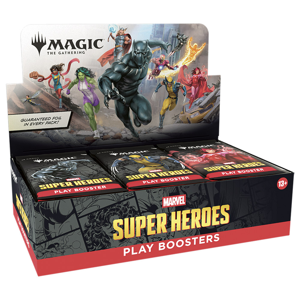 Marvel Super Heroes Play Booster Box