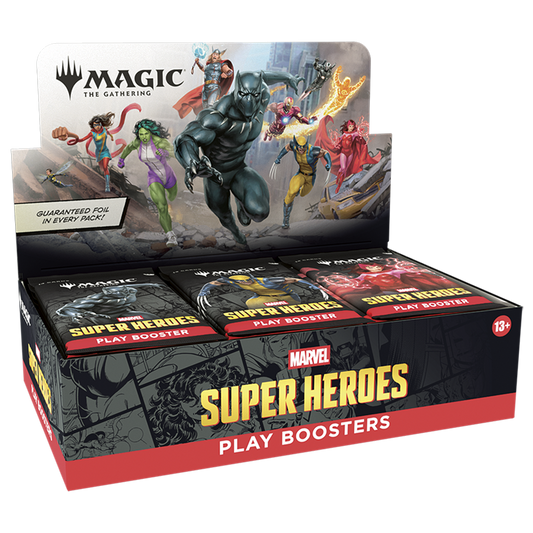 Marvel Super Heroes Play Booster Box