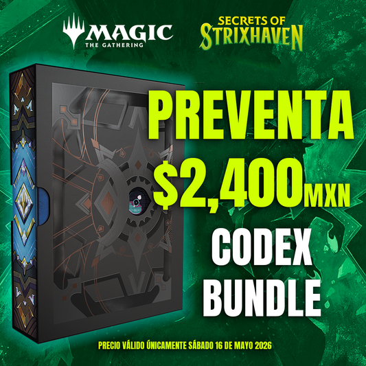 PREVENTA Secrets of Strixhaven CODEX Bundle
