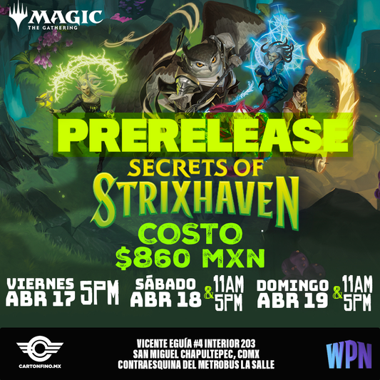 Pase de Evento: Secrets of Strixhaven PRERELEASE
