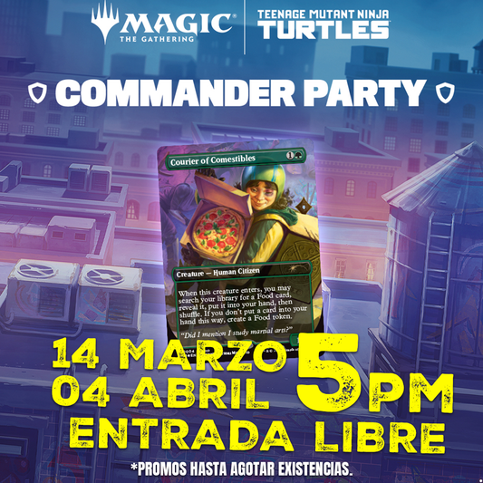 Pase de Evento: TMNT Commander Party