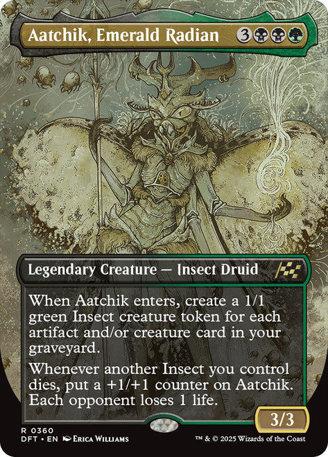 Aatchik, Emerald Radian - (Borderless)