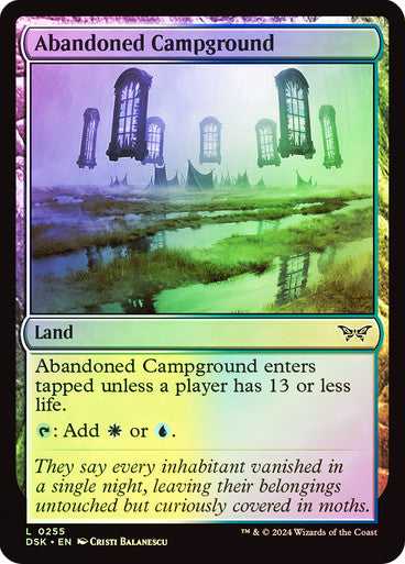 Abandoned Campground Foil