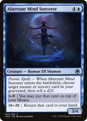 Aberrant Mind Sorcerer (Spanish)