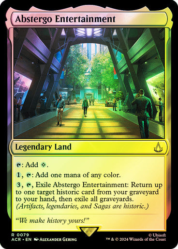 Abstergo Entertainment Foil