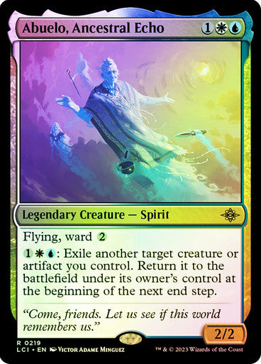 Abuelo, Ancestral Echo Foil