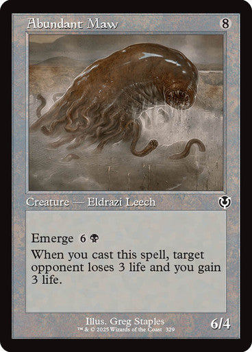 Abundant Maw (Retro Frame)