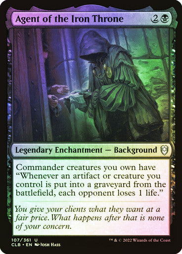 Agent of the Iron Throne Foil