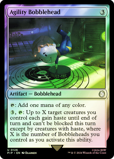 Agility Bobblehead Foil