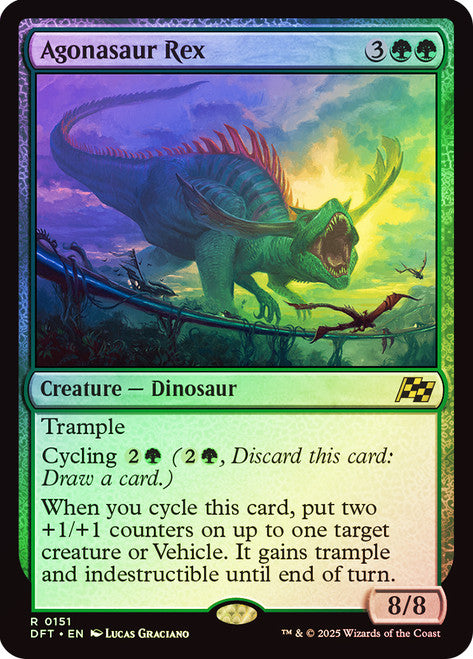 Agonasaur Rex - Foil