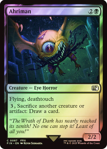 Ahriman Foil