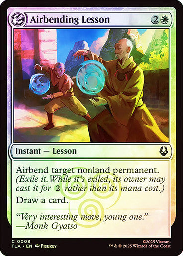Airbending Lesson Foil