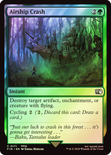 Airship Crash Foil