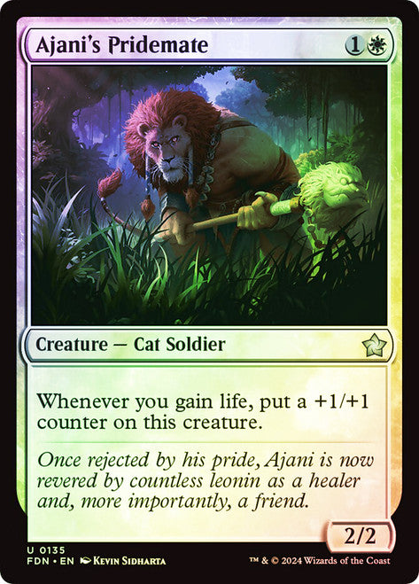 Ajani's Pridemate - Foil