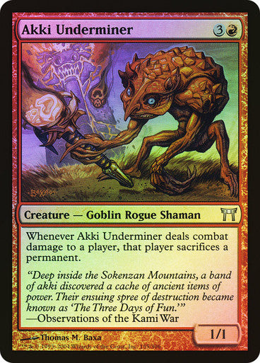Akki Underminer Foil