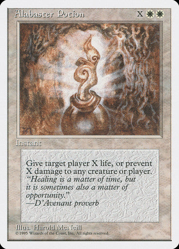 Alabaster Potion (Spanish)