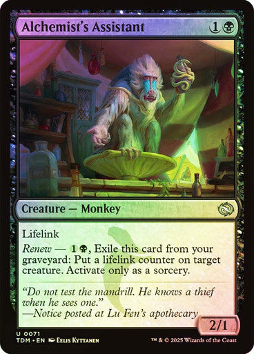 Alchemist's Assistant Foil