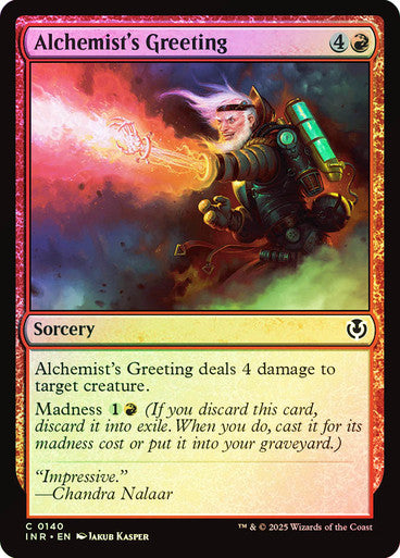 Alchemist's Greeting Foil