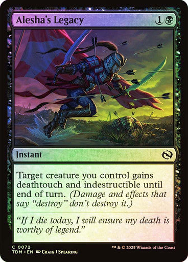 Alesha's Legacy Foil