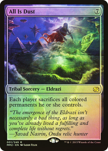 All Is Dust Foil