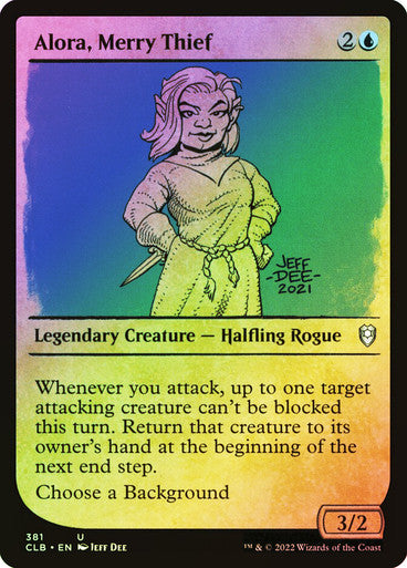 Alora, Merry Thief (Showcase) Foil