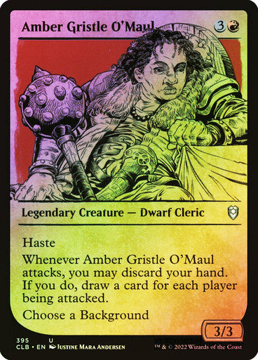 Amber Gristle O'Maul (Showcase) Foil