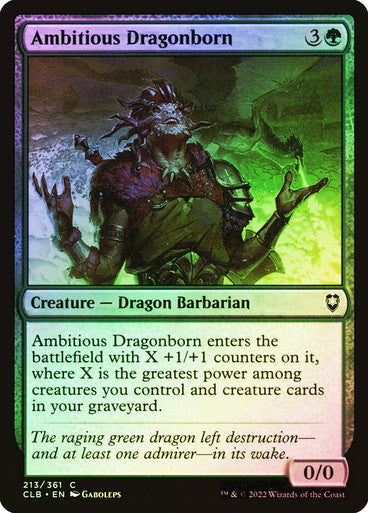 Ambitious Dragonborn Foil
