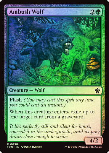 Ambush Wolf Foil
