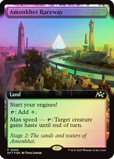 Amonkhet Raceway (Extended Art) Foil