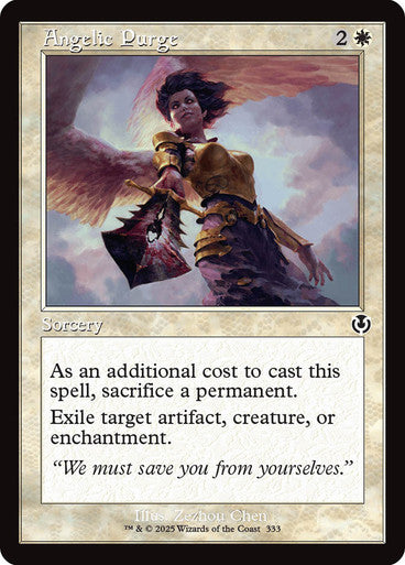 Angelic Purge (Retro Frame)