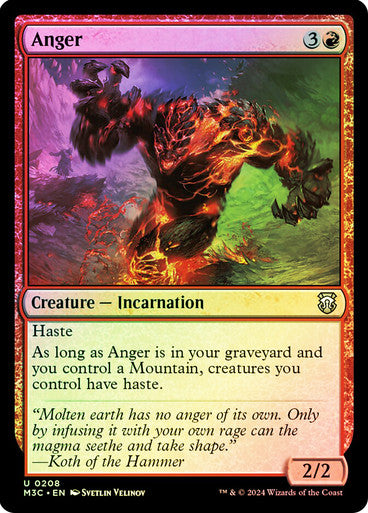 Anger Ripple Foil