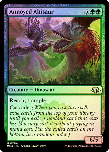 Annoyed Altisaur Foil