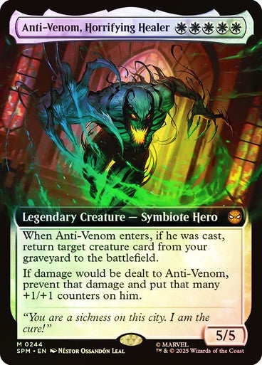 Anti-Venom, Horrifying Healer (Extended Art) Foil
