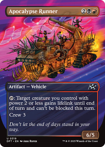 Apocalypse Runner (Borderless)