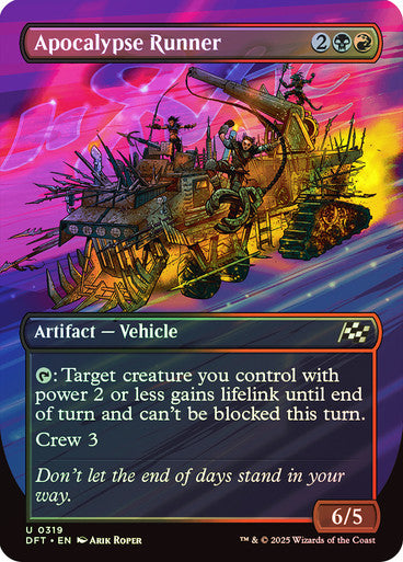 Apocalypse Runner (Borderless) Foil